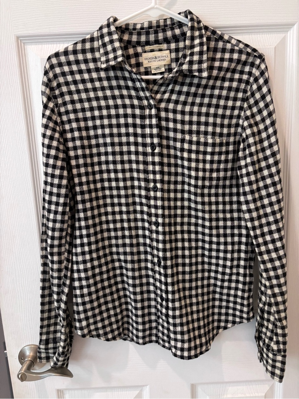 Ralph Lauren Denim & Supply Tomboy Gingham  Button-Up Shirt